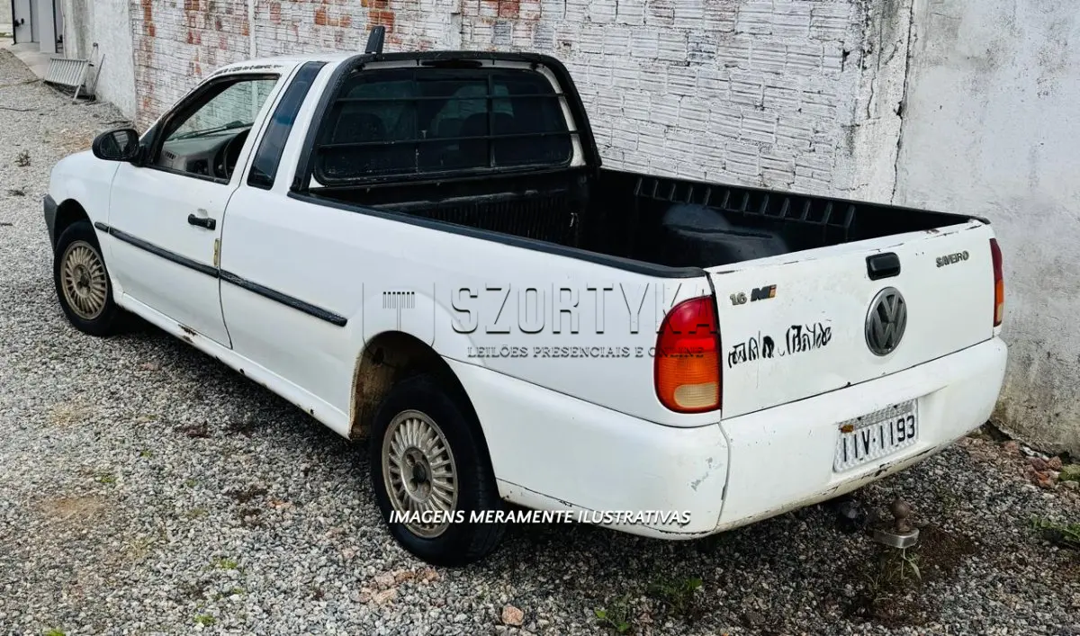 LOTE 001 - VW/SAVEIRO CL 1.6 MI, 1999