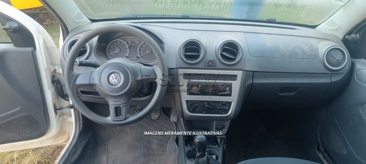 LOTE 003 - VW GOL TL MB 5P, FLEX, ANO 2014/2015