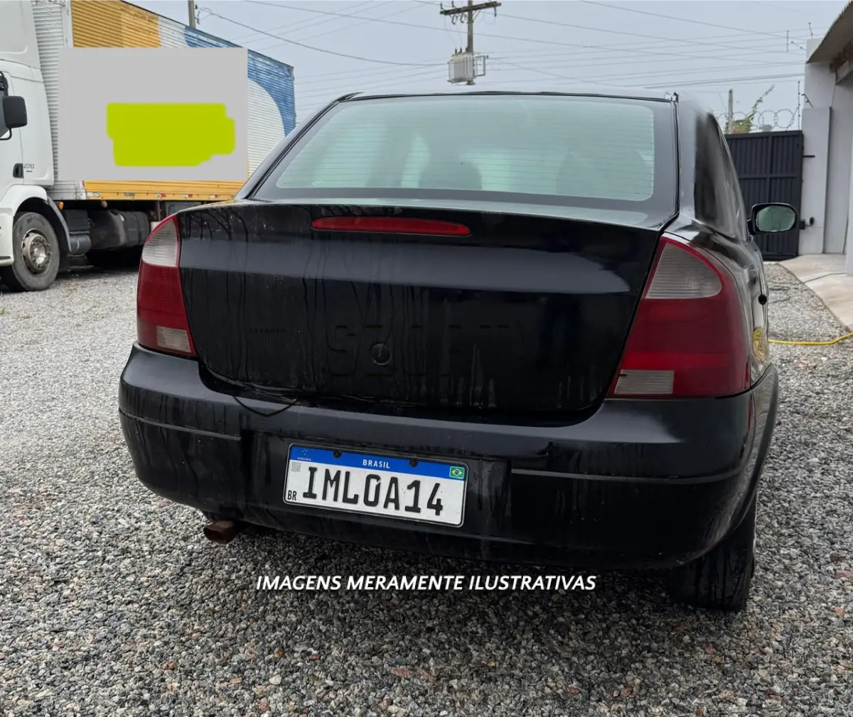 LOTE 001 - GM/CORSA SEDAN, 2005/2005