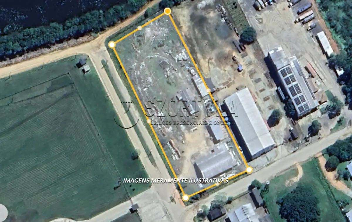 LOTE 001 - IMÓVEL NO DISTRITO INDUSTRIAL EM CAMAQUÃ COM 9.716,10 m²