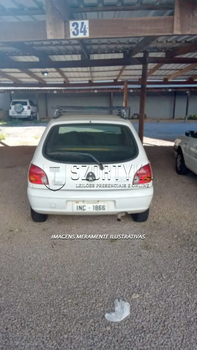 LOTE 004 - VEÍCULO FORD/FIESTA STREET, PLACAS INC1866, ANO/MOD 2006/2006, COR BRANCA.
