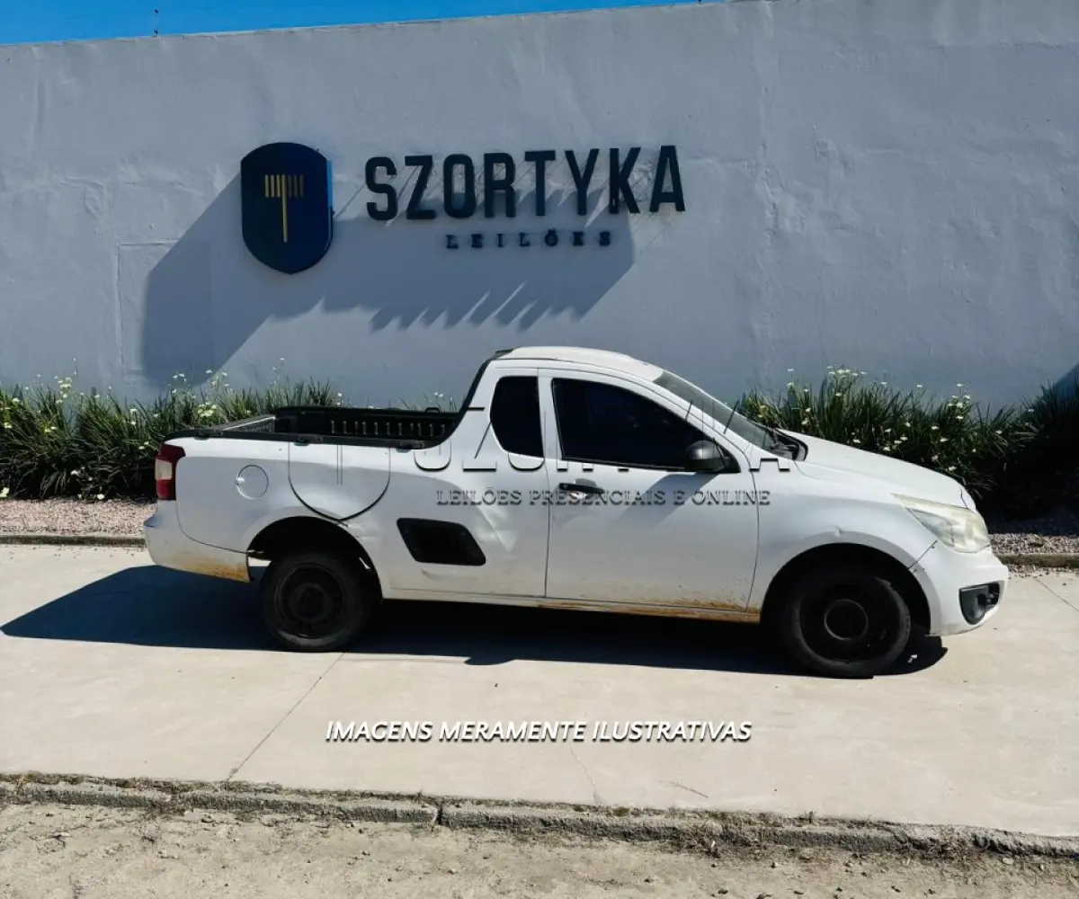 LOTE 001 - CHEVROLET/MONTANA LS, ANO/MOD 2012/2012