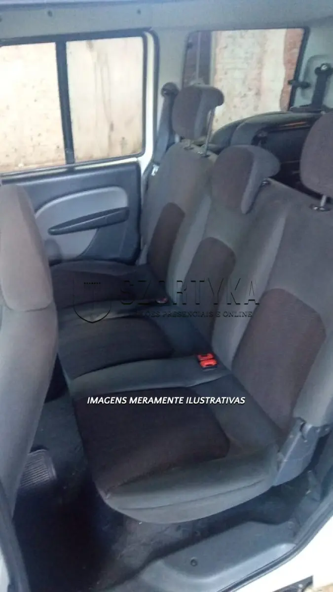 LOTE 005 - VEÍCULO FIAT/DOBLO PLACAS IVD2I23 ANO/MOD 2014, COR BRANCA.