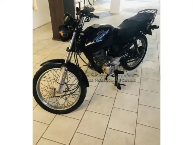 Leilão de uma motocicleta marca HONDA/CG 125 TITAN KS.