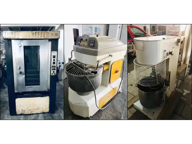 LEILÃO DE UMA AMASSADEIRA, UMA BATEDEIRA E UM FORNO A GÁS