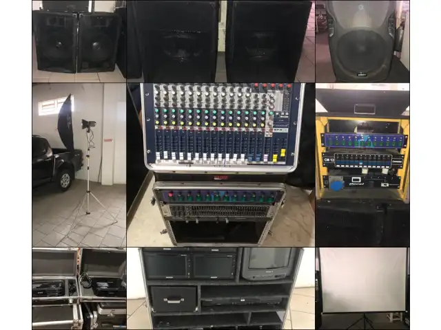 LEILÃO DE EQUIPAMENTOS DE SOM, IMAGEM, ILUMINAÇÃO E EDIÇÃO.