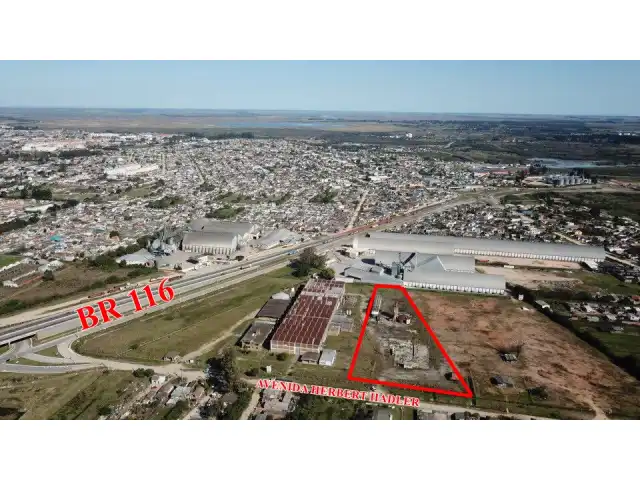 Leilão de  um terreno, com 11.406,00 m², situado no Distrito Industrial de Pelotas.