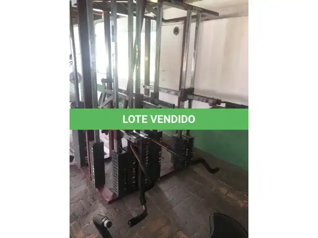 LEILÃO DE  APARELHOS DE GINÁSTICA E MUSCULAÇÃO