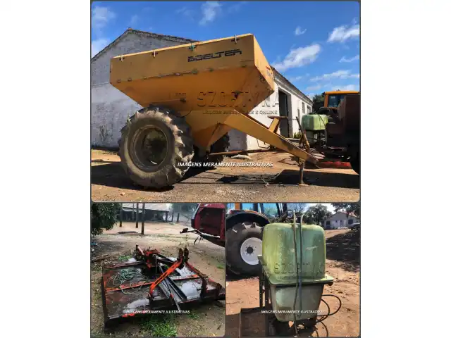 LEILÃO DE DIVERSOS MAQUINÁRIOS AGRÍCOLAS