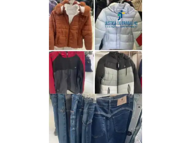 LEILÃO DE ROUPAS DIVERSAS