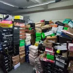 LOTE COMPOSTO POR DIVERSOS CALÇADOS, DE MARCAS, TAMANHOS E MODELOS DIVERSOS.