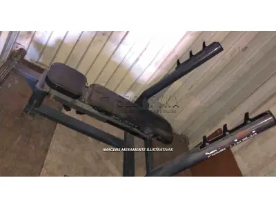APARELHO DE MUSCULAÇÃO RETO INCLINADO (SUPINO)