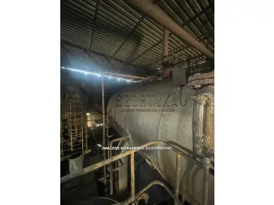 UMA CALDEIRA SECAMAQ VILERI CFH-8000, FLAMOTUBULAR HORIZONTAL