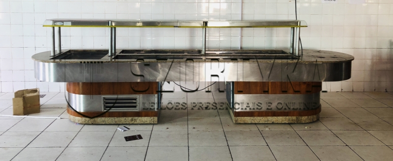 Leilão de equipamentos para padaria e restaurante.