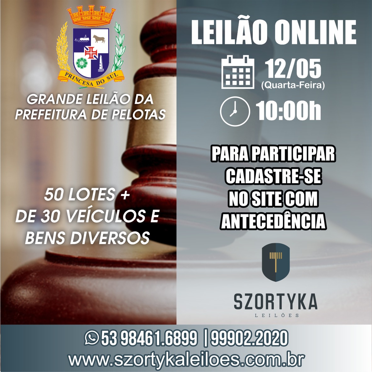 LEILÃO DA PREFEITURA DE PELOTAS