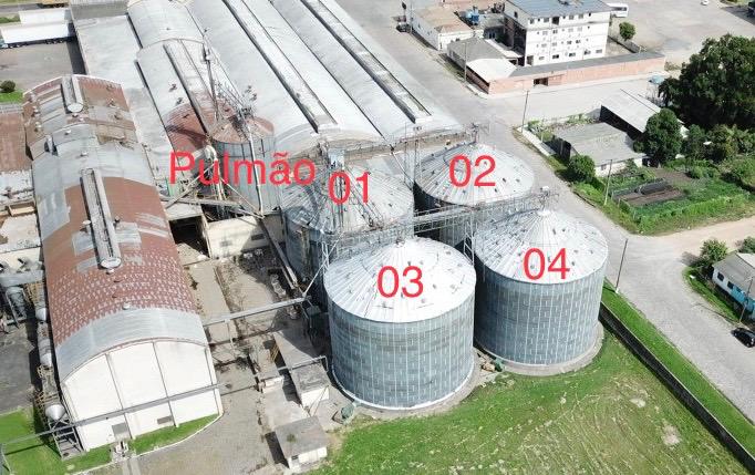 LEILÃO DE QUATRO SILOS DE ARMAZENAMENTO DE ARROZ E UM SILO PULMÃO