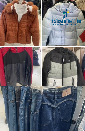 LEILÃO DE ROUPAS DIVERSAS