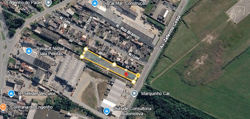 Imagem do imóvel Um Terreno Com 3.555,50m² Na Av. Zeferino Costa Em Pelotas